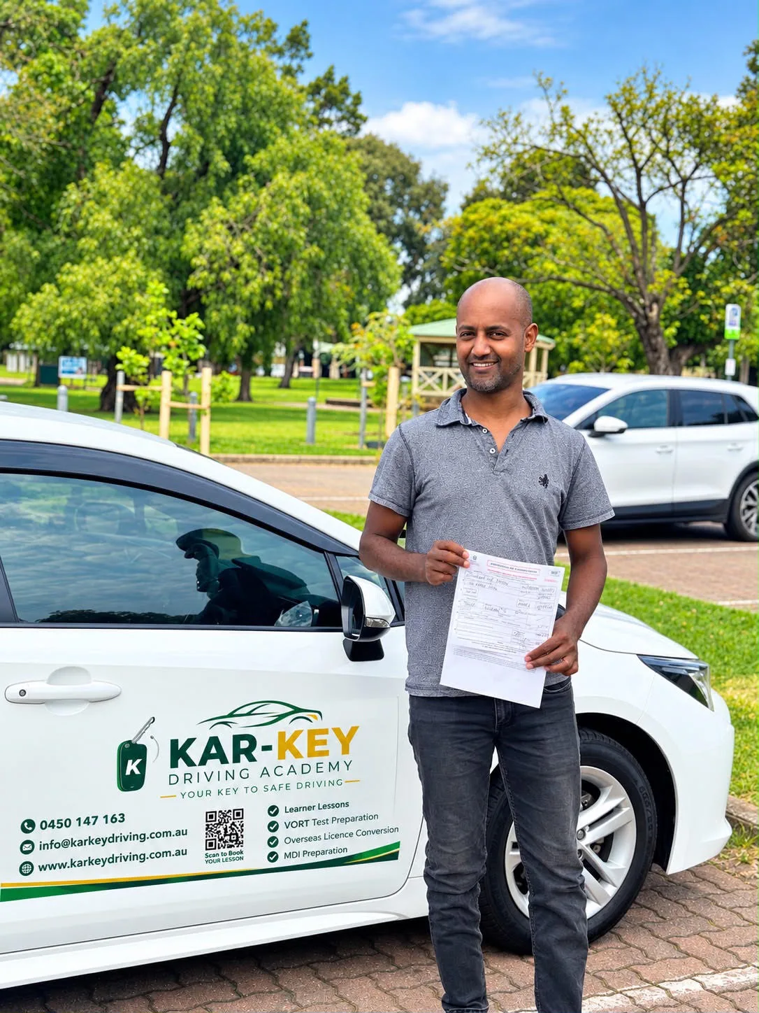 Kar-Key Driving Academy student success story